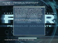 FEAR: Perseus Mandate